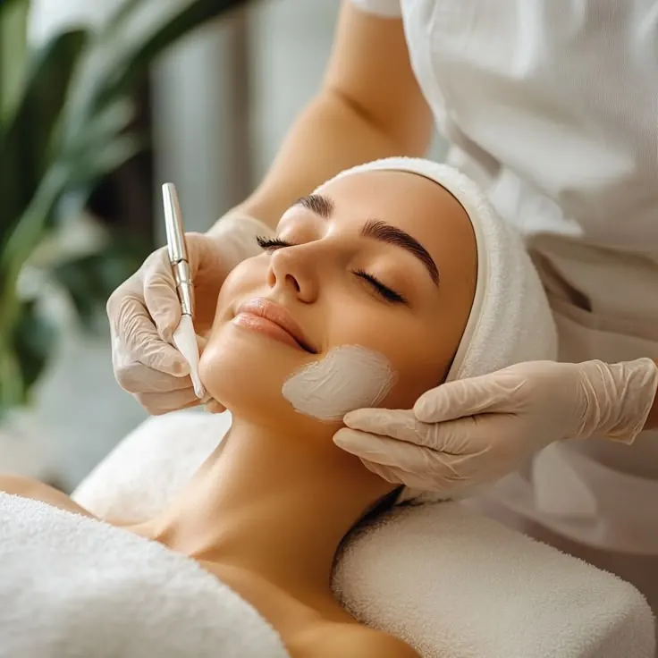 Diploma in Advanced Beauty Course training session at the Kira Exotica beauty academy in Indore